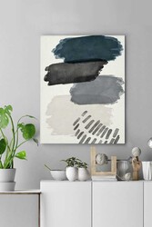 Kətan Mavi Pastel Deseni Tablo 0852 - Markaev