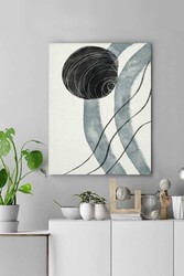 Kətan Mavi Pastel Deseni Tablo 0853 - Markaev