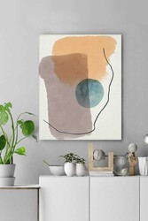 Kətan Modern Pastel Tablo Deseni 0545 - Markaev