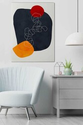 Kətan Renkli Çizgi Köpek Tablo 237 - Markaev