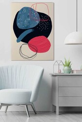 Kətan Renkli Modern Tablo 217 - Markaev