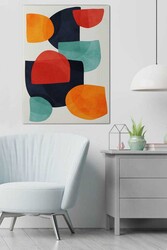 Kətan Renkli Modern Tablo 218 - Markaev