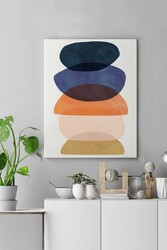 Kətan Renkli Modern Tablo 248 - Markaev