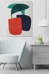 Kətan Renkli Saksı Tablo 236 - Markaev