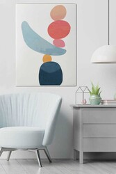 Kətan Renkli Soyut Tablo 239 - Markaev