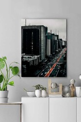 Kətan Şehir Manzara Tablo 0111 - Markaev