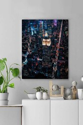 Kətan Şehir Manzara Tablo 0149 - Markaev