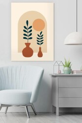 Kanvas Tropikal Deseni Tablo 0383 - Markaev