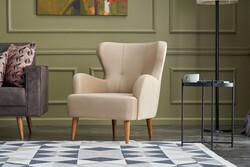 Karina Kreslo Krem - Evdebiz (1)