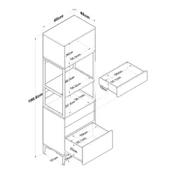 Kato Çox Məqsədli Dolab - Ağ - Ravilla (1)