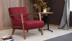 Kemer Kreslo Kırmızı - Evdebiz