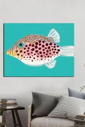 Kentrocapros Balığı Kətan Tablo - Markaev