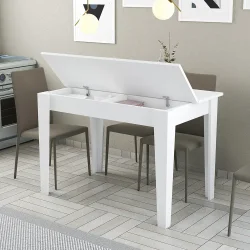 Kiev Mətbəx Masası - Ağ - 3