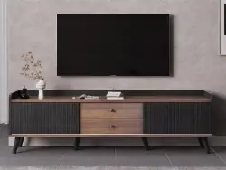 Kleuren Tv Stend - Qara/Cəviz - 2