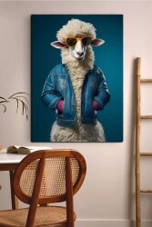 Koyun Portresi Canvas Tablo - Markaev