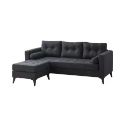 Kraft Künc Divan - Tünd Boz - 4