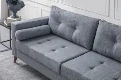 Kraft Üç Yerli Divan - Boz - Decore Mobilya (1)