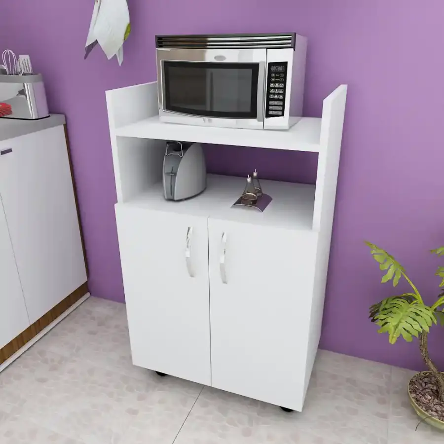 Ladin Çox Məqsədli Dolab - Ağ - 2