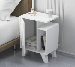 Lago Dolablı Tumba - Ağ - Decoroom Collection (1)