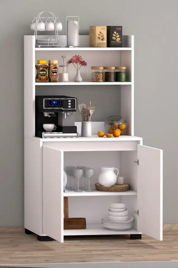 Latte Çox Məqsədli Dolab - Ağ - 2