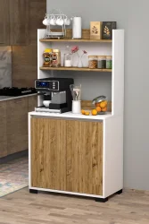 Latte Çox Məqsədli Dolab - Meşə/Ağ - 3