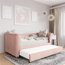 Lenda Çarpayı - Çəhrayı - Decoroom Collection (1)