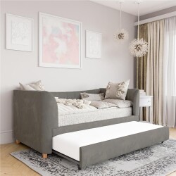 Lenda Çarpayı - Tünd Boz - Decoroom Collection