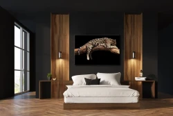 Leopard Sleeping Kətan Tablo TB1602 - 2