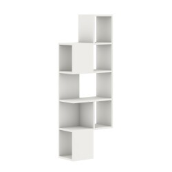 Leylak 2 Divar Rəfi - Ağ - Decoroom Collection (1)