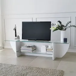 Lily Tv Stend - Ağ - 1