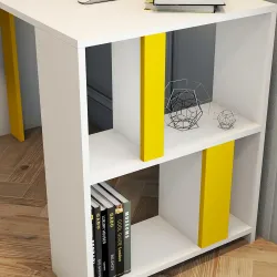 Lima Çalışma Masası -Ağ/Sarı - 4