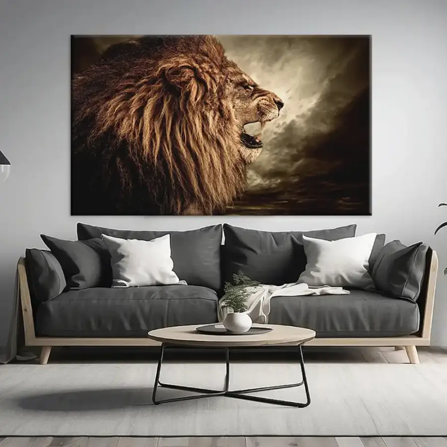 Lion Kətan Tablo TB1249 - 1
