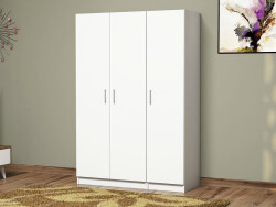 Lisan 3 Qapılı Dolab - Ağ - Modev (1)