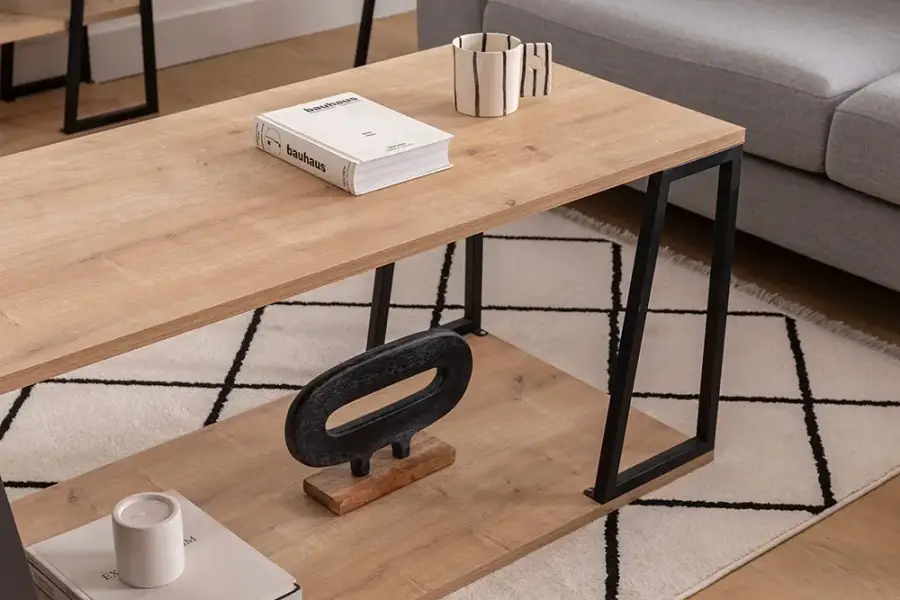 Lissa Jurnal Masası - Meşə/Antrasit - 3