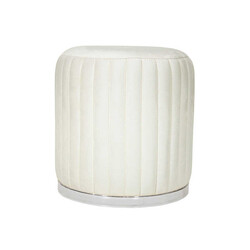 Long Line Silver Pufik - Ağ - Zemhome