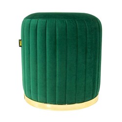 Long Line Gold Pufik - Yaşıl - Zemhome