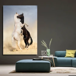 Lovely Horses Kətan Tablo TB1433 - 1
