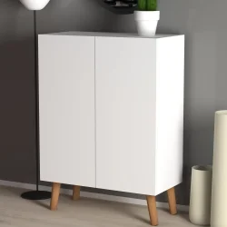 Luce Ayaqqabı Dolabı - Ağ - Decoroom Collection (1)