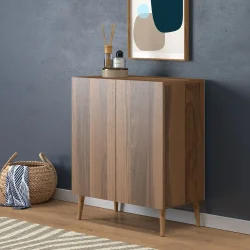 Luce Ayaqqabı Dolabı - Cəviz - 3