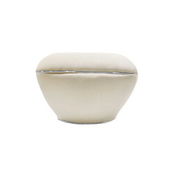 Lulu Silver Pufik - Ağ - Zemhome