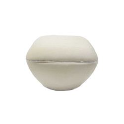 Lulu Silver Pufik - Ağ - Zemhome (1)