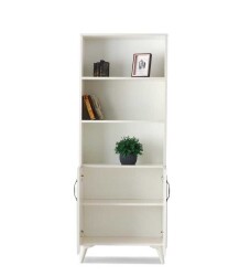 Luna Kitab Rəfi - Ağ - Decoroom Collection (1)