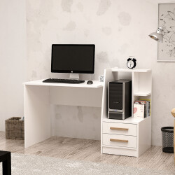 Lussan Çalışma Masası - Ağ - Modev (1)