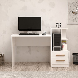 Lussan Çalışma Masası - Ağ - Modev