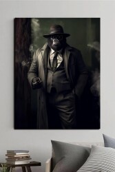 Mafia Goril Kətan Tablo - Markaev