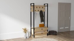 Manolya Asılqanlı Dəhliz Dolabı - Meşə - Decoroom Collection