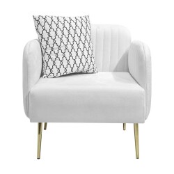 Margo Berjer Kreslo - Ağ - Zemhome (1)