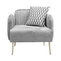 Margo Berjer Kreslo - Tünd Boz - Zemhome (1)