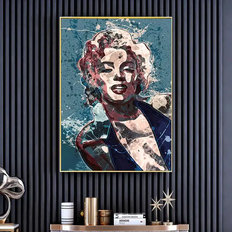 Marilyn Monroe Art Kətan Tablo TB1245 - 1