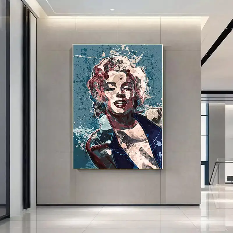 Marilyn Monroe Art Kətan Tablo TB1245 - 2